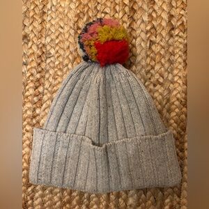 Madewell Knit Beanie with Pom-Pom